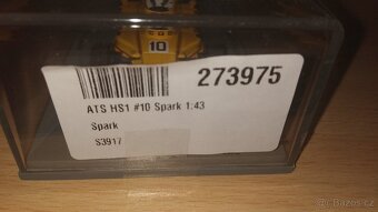 F1 ATS HS1 #10 Jean-Pierre Jarier 1978 Spark S3917 1:43 - 6