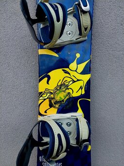 Snowboard GRAVITY včetně vázání, 138 cm + boty - 6