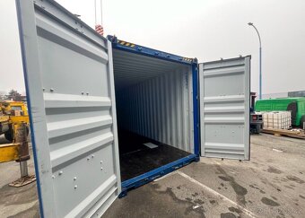 Lodní kontejner 40HC modrá barva - DODÁNÍ ZDARMA - 6