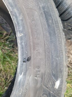 205/55/R16 2ks Michelin + 2ks Kleber (zimní) - 6