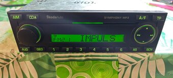 Originální autorádio Skoda Symphony CD MP3 - 6