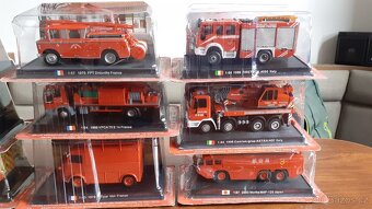Hasičské modely AMERCOM 60 kusů Hasiči - 6