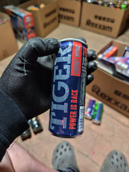Plechovky od Energy Drinků Tiger 2 - 6