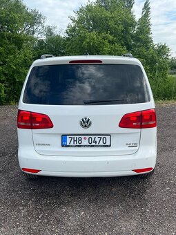 VW Touran, 2.0 tdi, 103kw, 2012, výhřev, digi, parkasist - 6