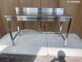 Nerezový stůl 160x70x85cm - 6
