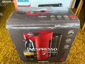 Kavovar Nespresso Vertuo Plus Cherry Red (nový) - 6