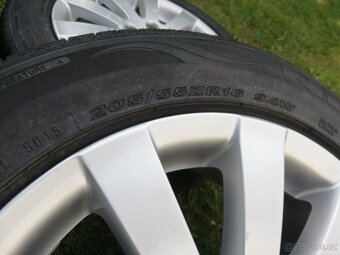 alu VW Passat B6,Passat B7,letní 205/55/16, alu VW 5x112 - 6