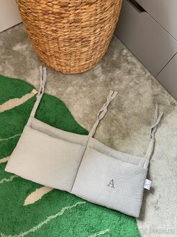 Krásná, mušelínivá kapsička/kapsář - 6
