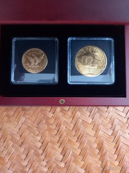 Americký Dvacetidolar 1926 a Desetidolar 1881 - 6