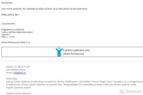 HONOR Magic5 Pro 5G 12/512 černý | 13.990,- Kč | odpočet DPH - 6