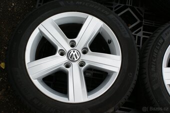 VW Golf 7 sada original a Skoda Audi Seat s pneu R16 5x112 - 6