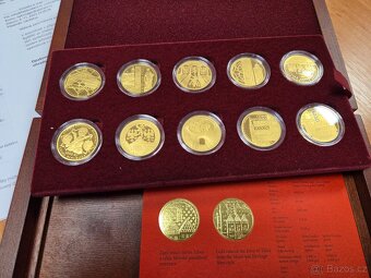 Zlaté mince ČNB - Hrady 2016-2020, Proof - 6