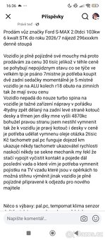 Prodám Fordika S-MAX 2.0tdci - 6