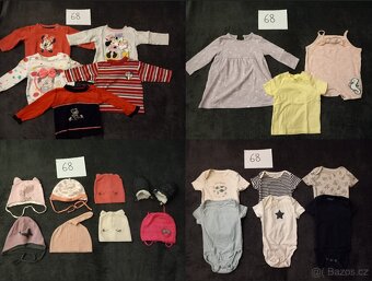 Mix oblečení pro miminko 50 - 80 - 6