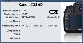Prodám Canon EOS 6D - 6