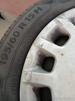 LETNÍ PNEUMATIKY - Barum 195/60 R15 H - 6