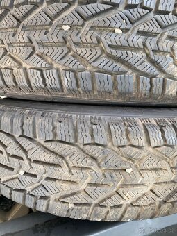 Plechové disky 15” 5x98 a zimní pneu 185/65/R15 - 6