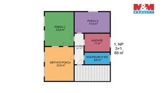 Prodej rodinného domu, 178 m², Mohelnice, ul. Zábřežská - 6