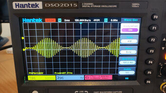 Osciloskop Hantek DSO2D15 150MHz s generátorem 25MHz NOVÝ - 6