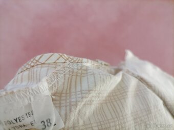 Bavlněné letní šaty s velkým  výstřihem na zádech - 6