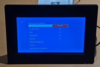 SENCOR SDF 733 W digitální fotorámeček černý - 6