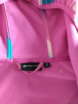 Prodám softshellovou bundu Alpine Pro vel.152/158 - 6