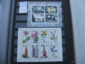 Poštovní známky ze zámoří - téma fauna a flora. - 6