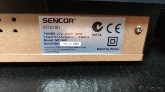 Prodám gramofon Sencor STT 21OU - 6