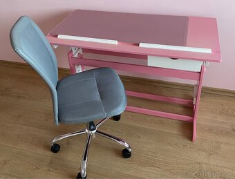 Rostoucí psací stůl s naklápěcí deskou - 6