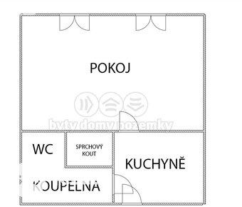 Pronájem bytu na ulici Cejl 1+1 - 6