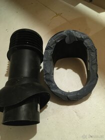 Prostup + odvětraní, průměr 150mm - 6