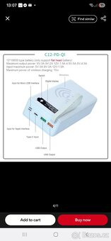 Power banka 40800mAh (Samsung články) - 6
