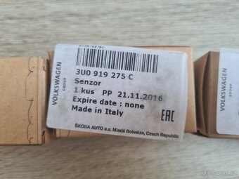 NOVÉ Přední senzory PDC Superb 1 - ORIGINÁL - 6