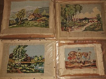 Předlohy na vyšívání + bavlnky - 6