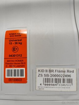Dětská autosedačka Britax romer - 6