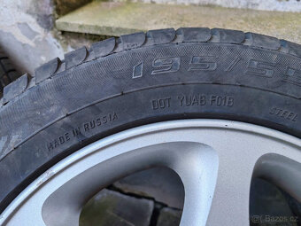 Letní pneumatiky Kama 195/55 r15 s Al disky - 6