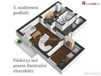 Prodej, byt, 5+1, balkon, mezonet, Omlenická, Kaplice - 6