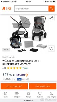 Kindercraft moov 3v1 - 6
