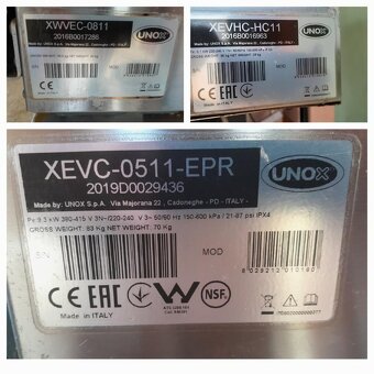 Konvektomat UNOX XEVC-0511-EPR+ digestoř, skříň, podstavec - 6