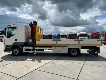 DAF LF 230 - valník s hydraulickou rukou Palfinger - 6