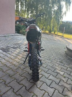 Pitbike Apollo Thunder 125ccm 17/14 Enduro Červený - 6