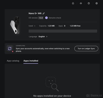 Ledger Nano S Plus peněženka crypto Hardware wallet black - 6