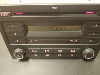 Autorádio RCD 200 vw mp3 na ND - 6