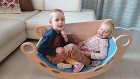 Dětská Montessori houpačka celobuková - 6