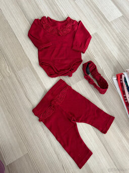 Sada oblečení v. 68 H&M (komplet, tuniky, čepičky) - 6