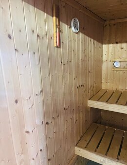 Finska sauna Karibu 2x2m 8kW - 6