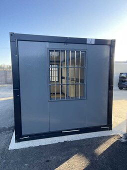 Mobilní buňka, skladový kontejner, 2 barvy, včetně elektro - 6