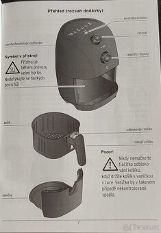 Horkovzdušná minifritéza Tchibo - 6