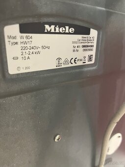 Pračka Miele s horním plněním - 6