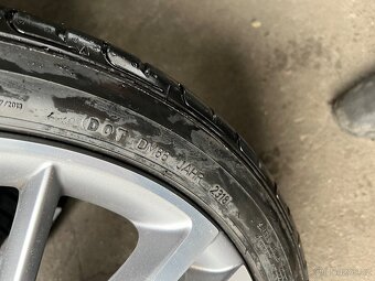 Original alu sada MB CLS W257 R19 + letní pneu - 6